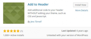 add-to-header-wordpress-plugin-install-pixelcraft-ireland